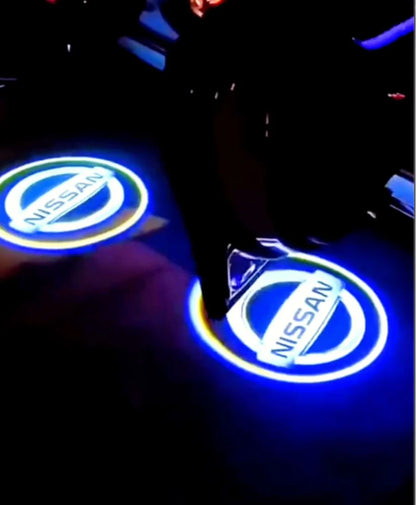 Luces de Cortesía Led Logo Auto