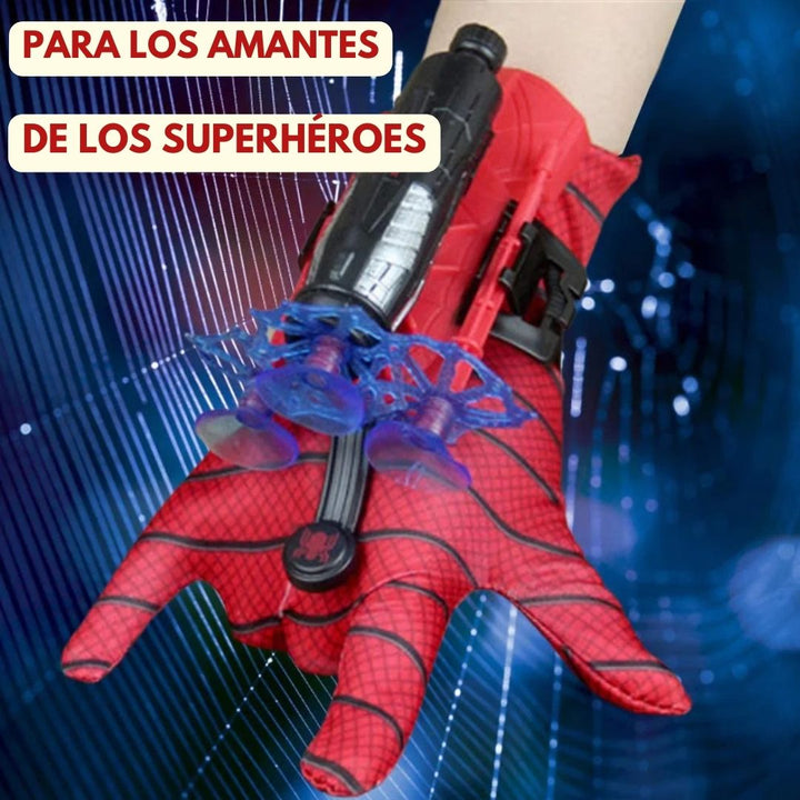 SPIDER-ACTION™: GUANTE LANZADOR DE DARDOS SPIDERMAN ¡EL MEJOR REGALO PARA NAVIDAD🎁!