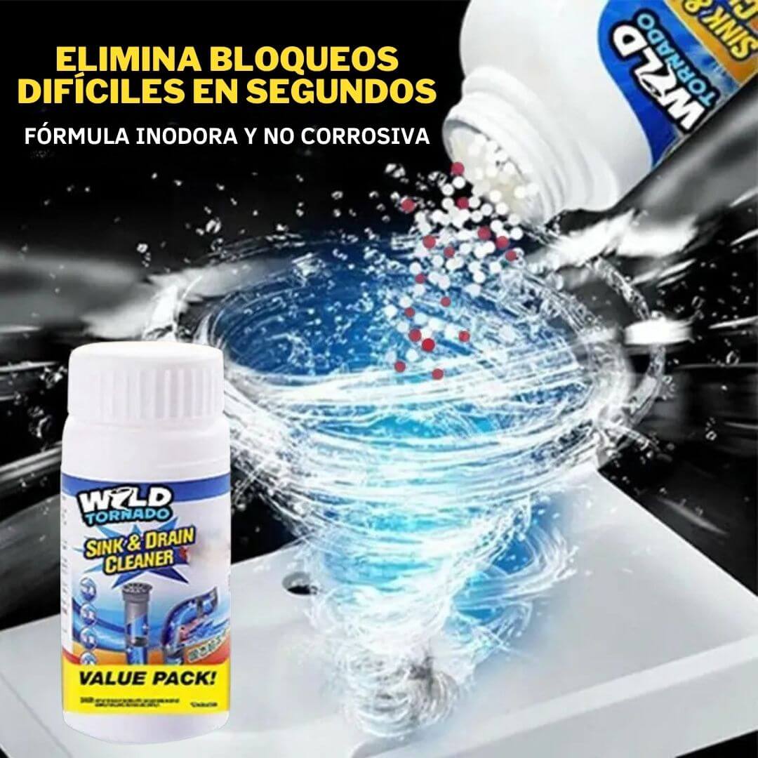 DESTAPA CAÑERÍAS WILD TORNADO 🚽 OFERTA 2X1 🔥