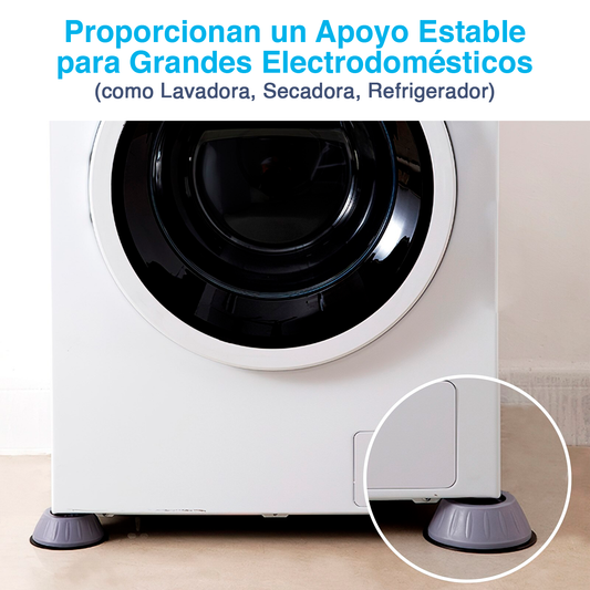 SOPORTE ANTI-VIBRACIÓN PARA LAVADORAS Y SECADORA + ENVIO GRATIS