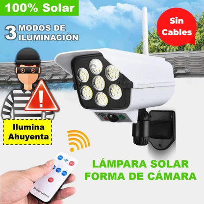 FOCO LED SOLAR - TIPO CAMARA