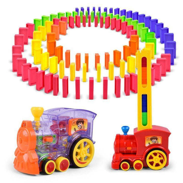 Tren Domino Automático Electrico Para Niños